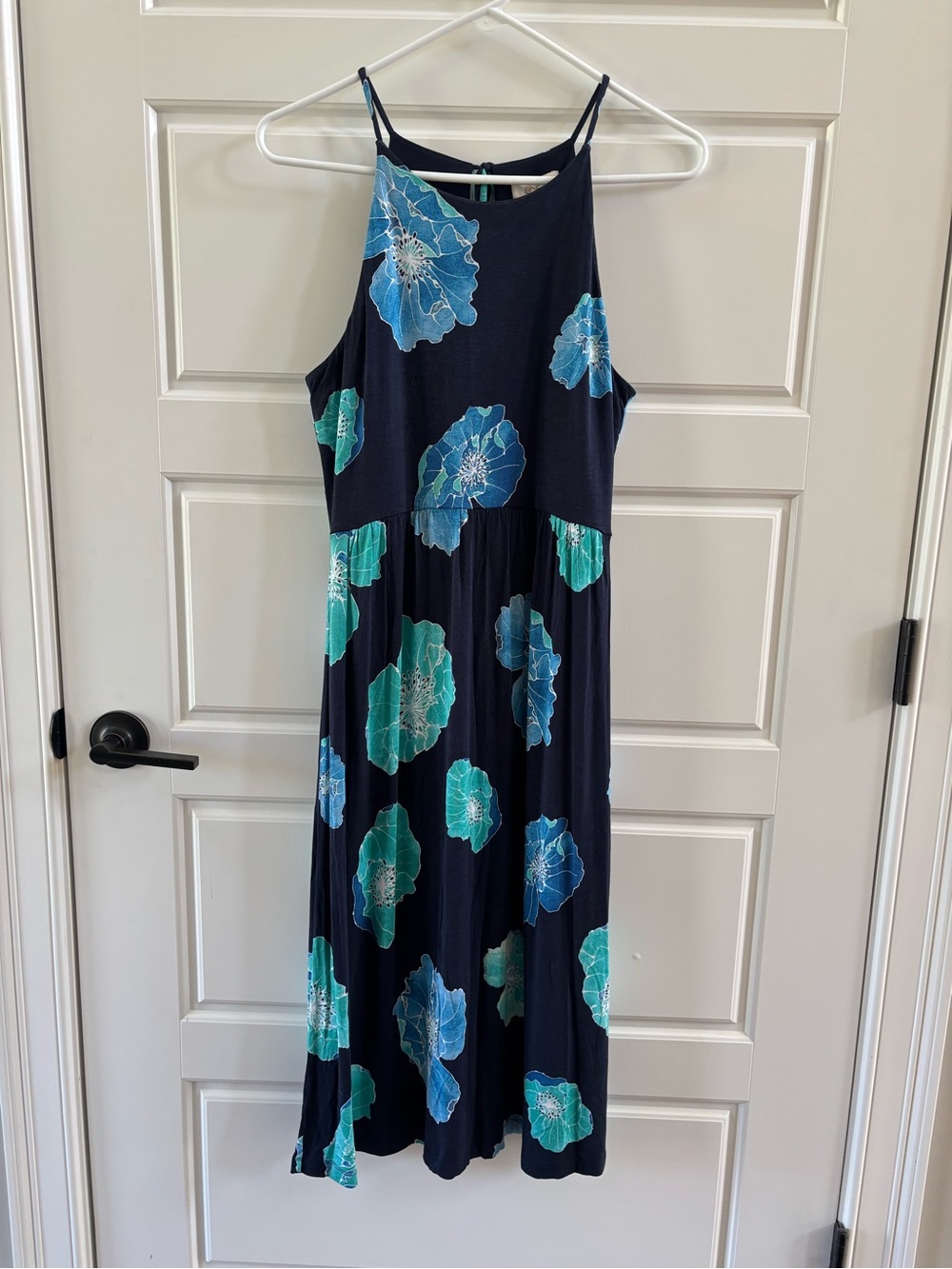 LOFT Floral Swing Dress – Size Medium